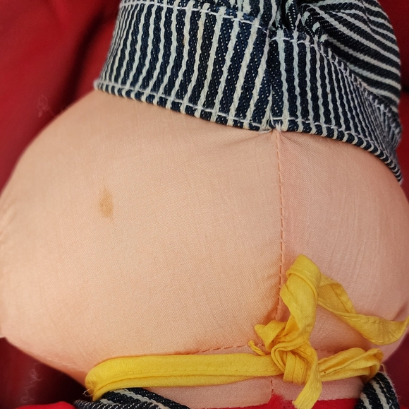 Vintage UNION PACIFIC Train Conductor Plush Stuffed Doll - Hewitt & Howe CHARITY - Picture 4 of 6